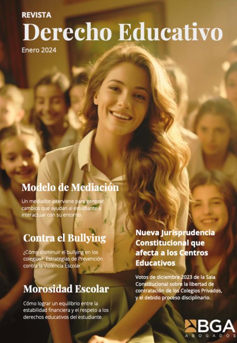 Revista derecho educativo Costa Rica enero 2024