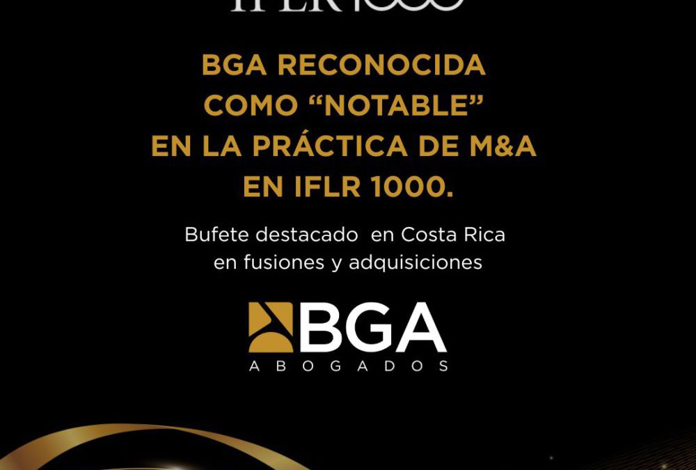 Reconocidos como Firma “Notable” en M&A por IFLR1000 2025: un motivo más para celebrar juntos