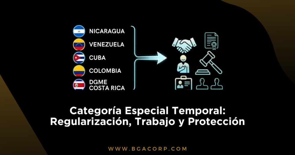 Nueva Categoría Especial Temporal en Costa Rica 2026